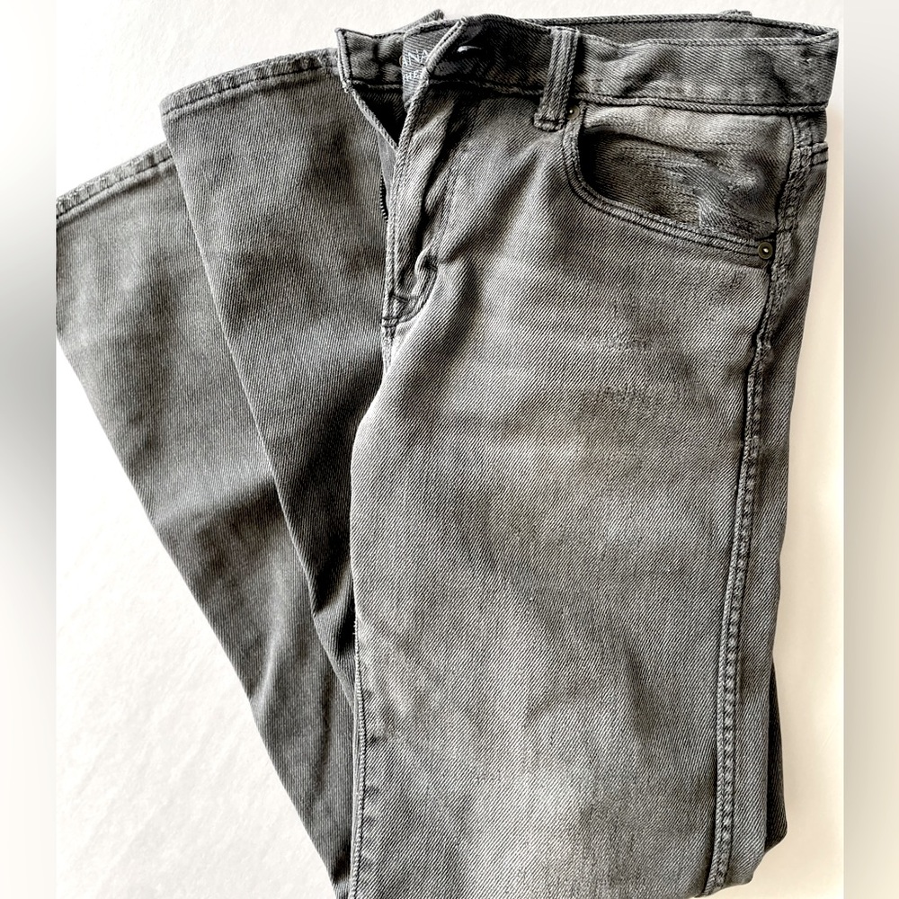 Banana Republic Men’s Grey Black Slim Traveler Jeans - size 32x32